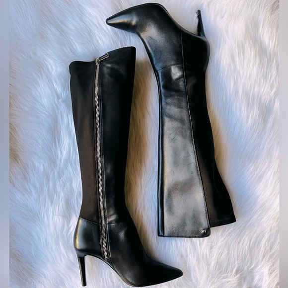 Michael Kors Shoes - MICHAEL KORS 🖤 RARE 🖤 Black Stiletto Knee High Boots NWOB